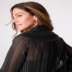 Kate Lurex Stripe Blouse image number null