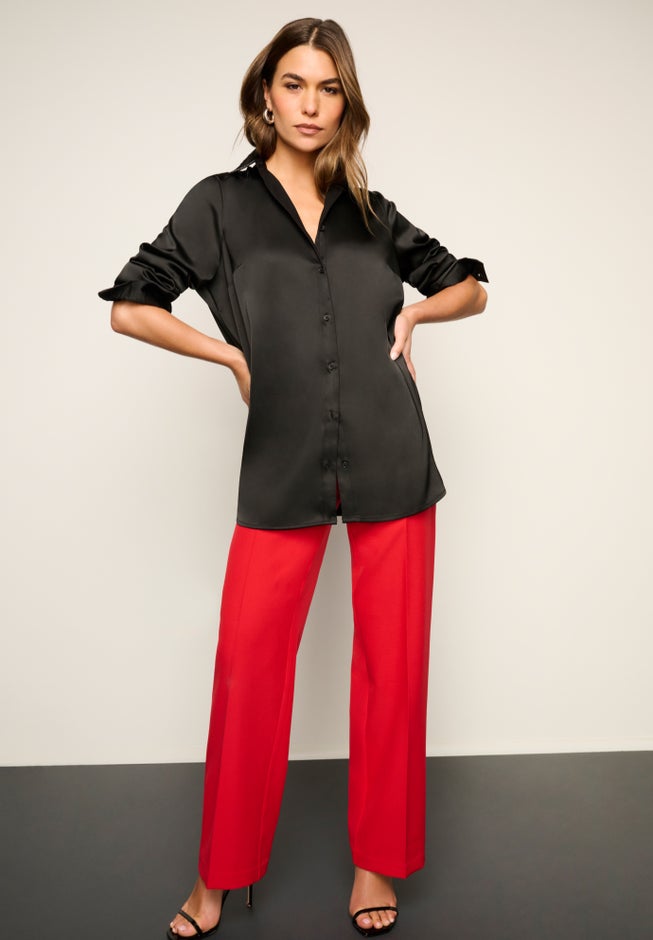 Kate Satin Blouse image number 1