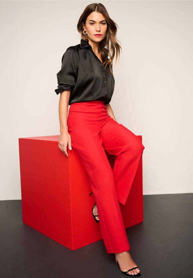 Kate Satin Blouse image number 2