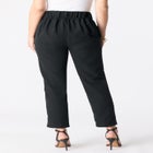 Plus Size Bi-Stretch Straight Leg Ankle Pant image number null