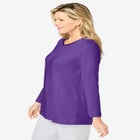 Satin Trim Sleep Tee image number null