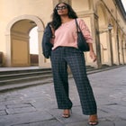 Plus Size Bi-Stretch Wide Leg Pant image number null