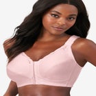 Front-Close Cotton Wireless Posture Bra image number null