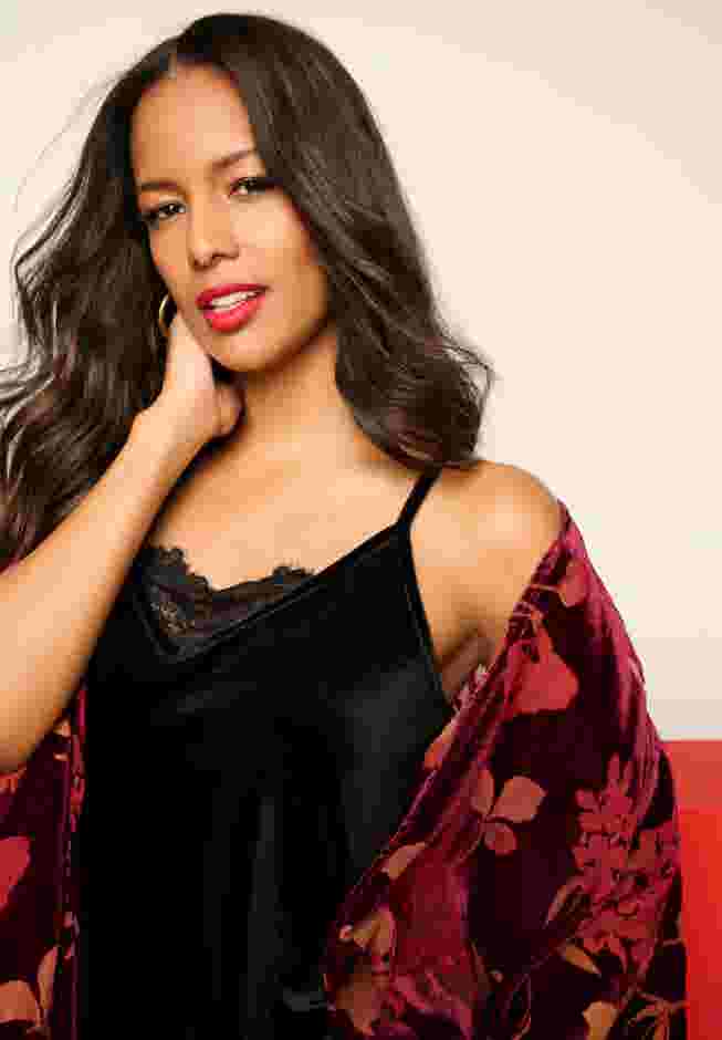 Velvet Burnout Kimono image number 1