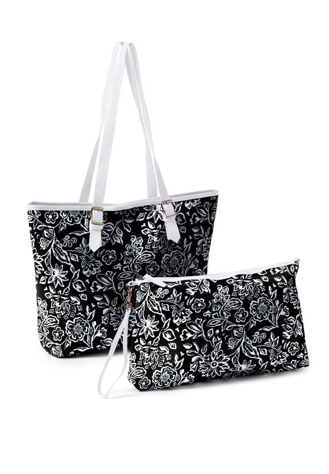 2-Piece Tote & Wristlet image number null