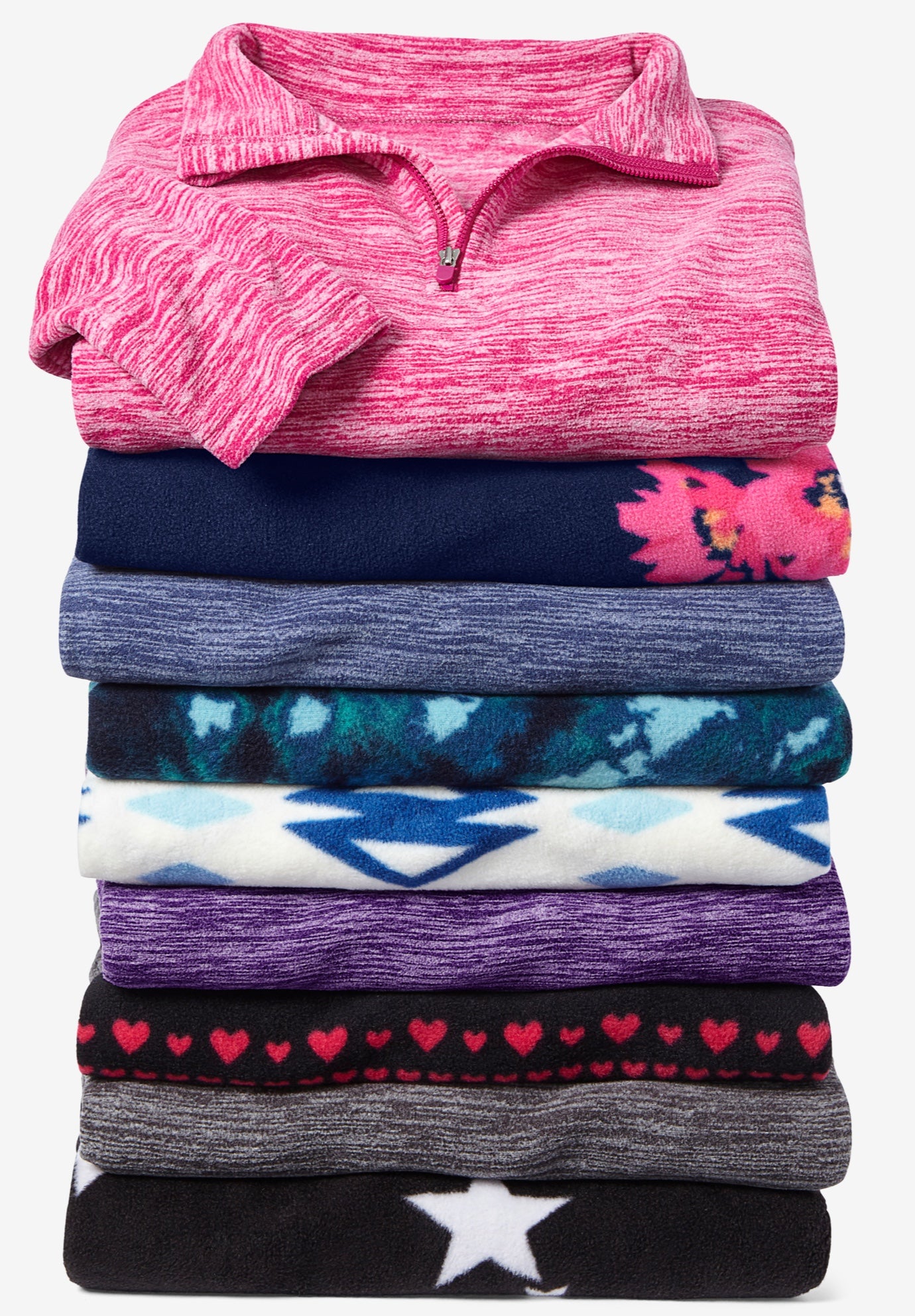 Microfleece Quarter-Zip Pullover image number 3