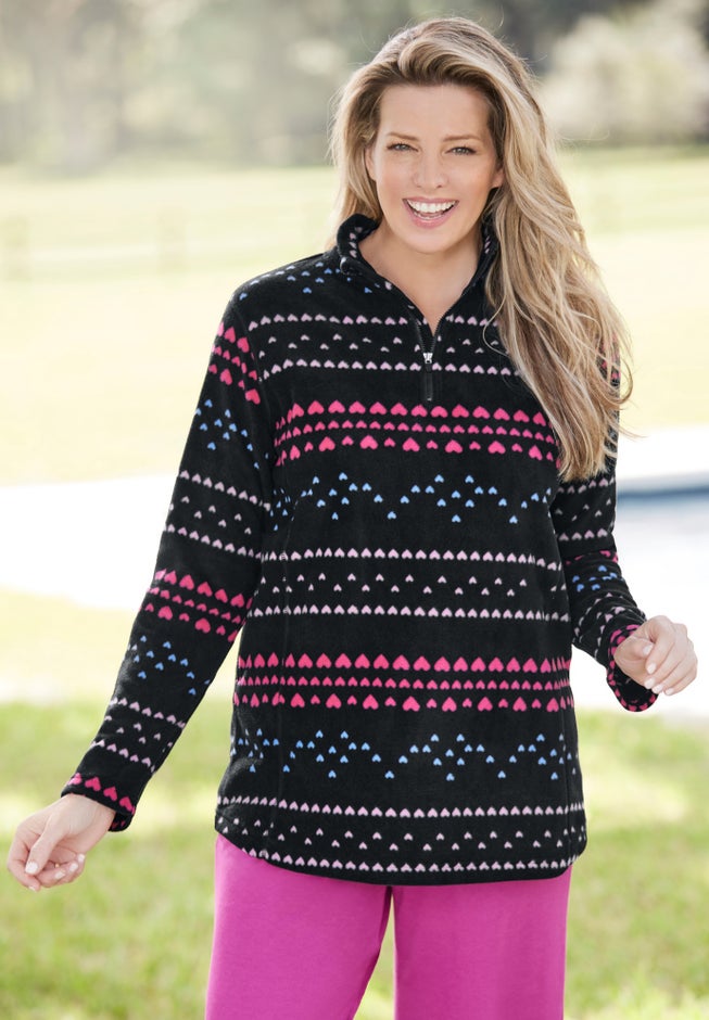 Microfleece Quarter-Zip Pullover image number 8