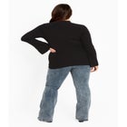 Zoe Ribbed Knit Sweater image number null