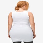Stretch Knit Jersey Scoopneck Sleeveless Tank image number 1