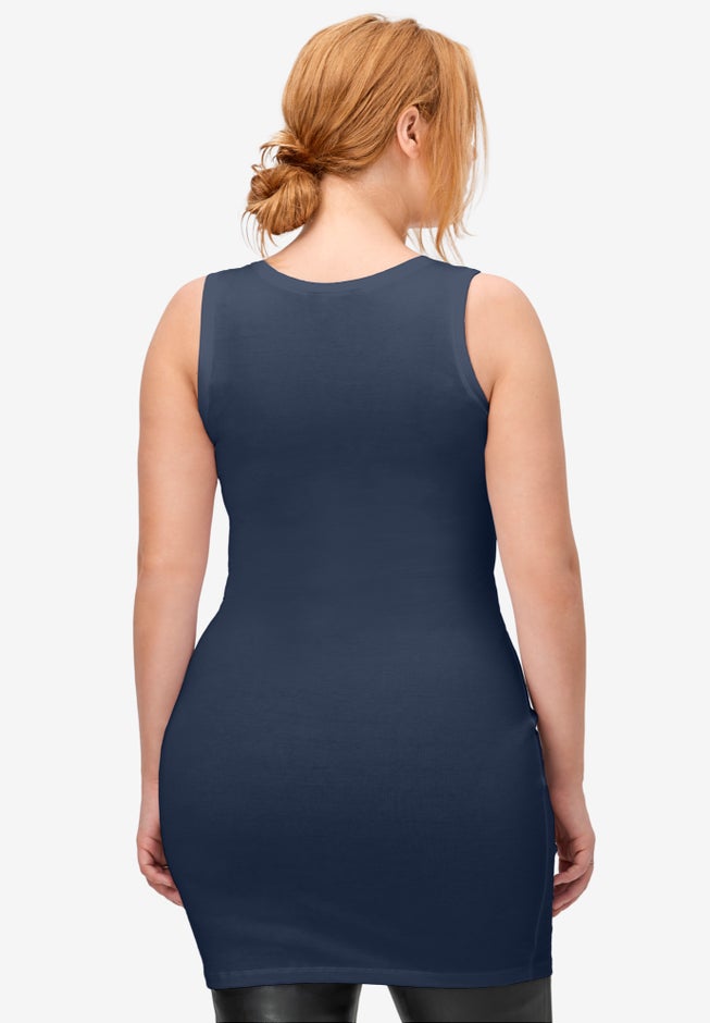 Long Sleeveless Tank image number 1