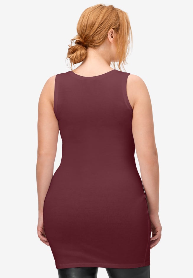 Long Sleeveless Tank image number 1