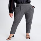 Herringbone Straight Leg Pant image number null