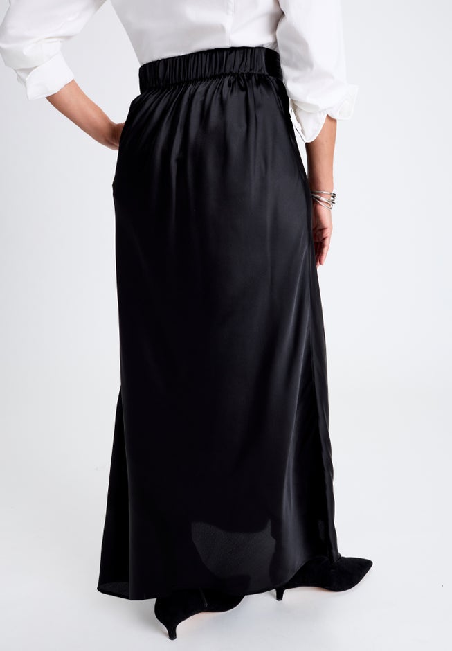 Satin Maxi Skirt image number 2