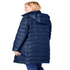 Long Packable Puffer Jacket image number 1