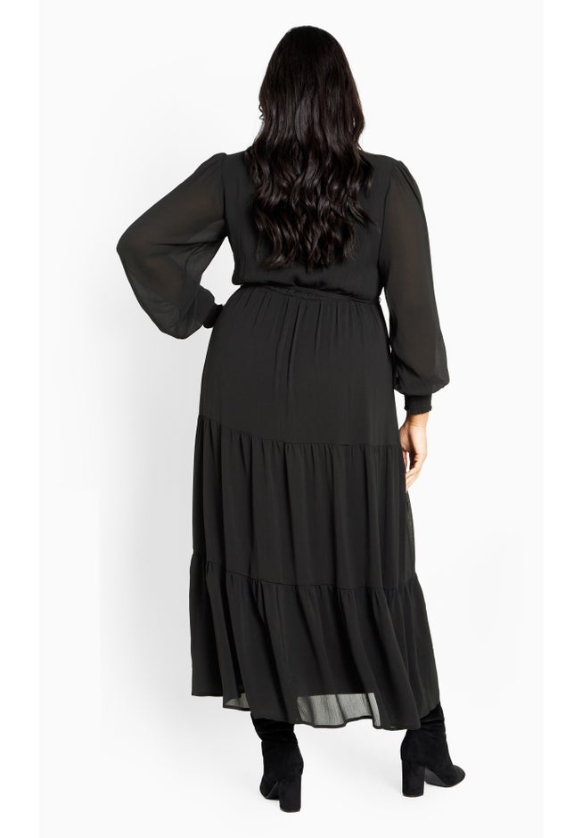 Jasmine Long Sleeve Tiered Maxi Dress image number 1