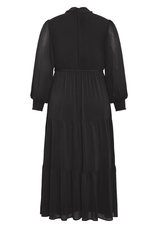 Jasmine Long Sleeve Tiered Maxi Dress image number 4