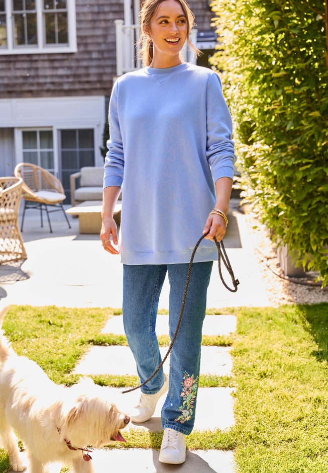 Crewneck Fleece Sweatshirt image number 1