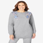 Crewneck Fleece Sweatshirt image number null