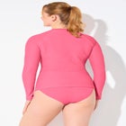 Chlorine Resistant Quick-Dry Long Sleeve Swim Rash Guard image number null