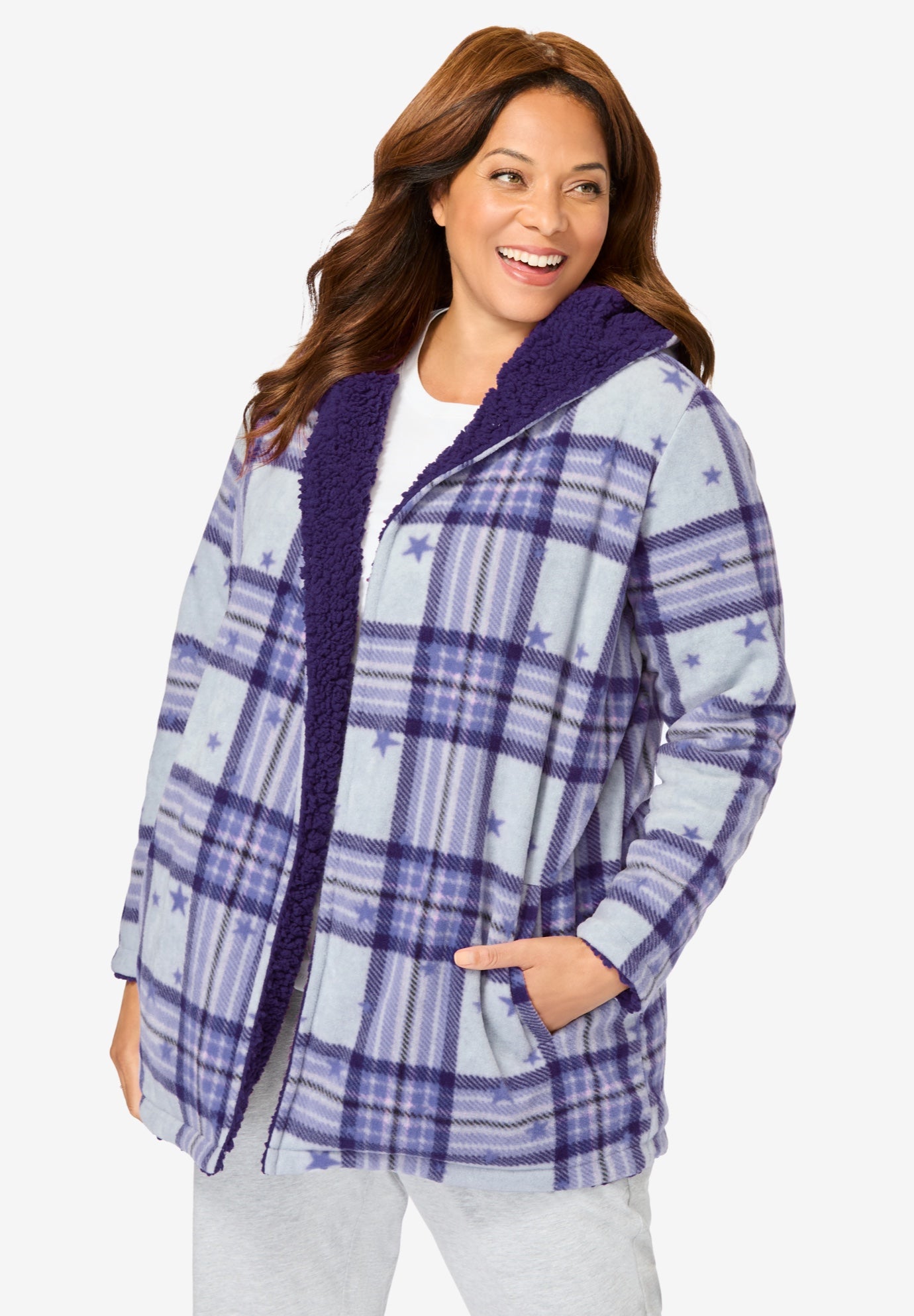 Dreams & Co.® Reversible Bed Jacket image number 0