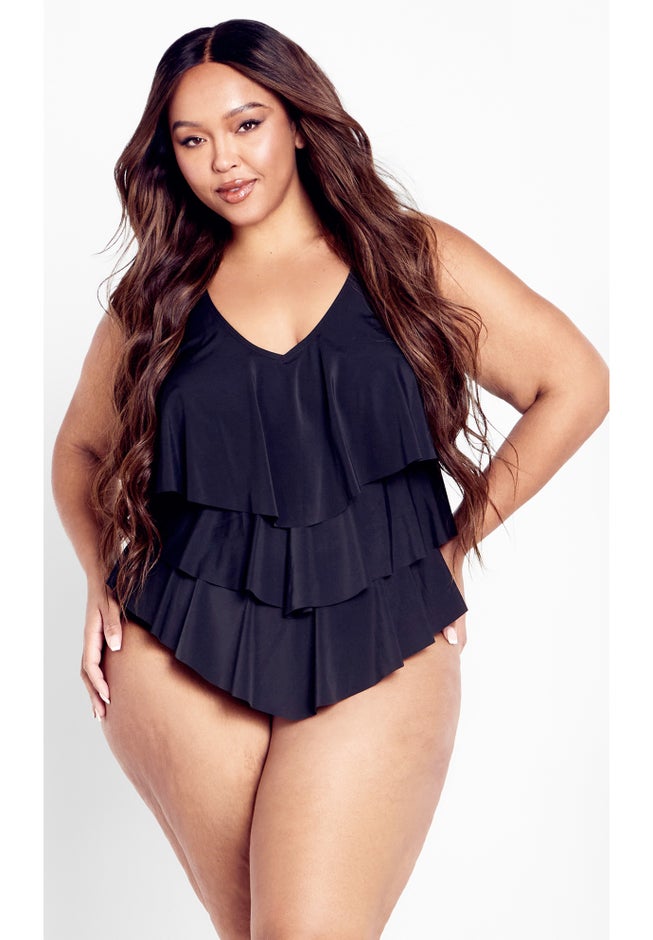Pia V-Tiered 1 Piece image number 3