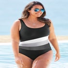 Colorblock One-Piece image number null