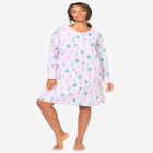 Thermal Henley Sleepshirt  image number null