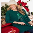 Holiday Motif Sweater image number null