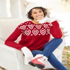 Holiday Motif Sweater image number null
