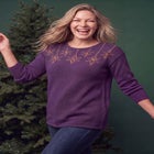 Festive Knit Sweater image number 0