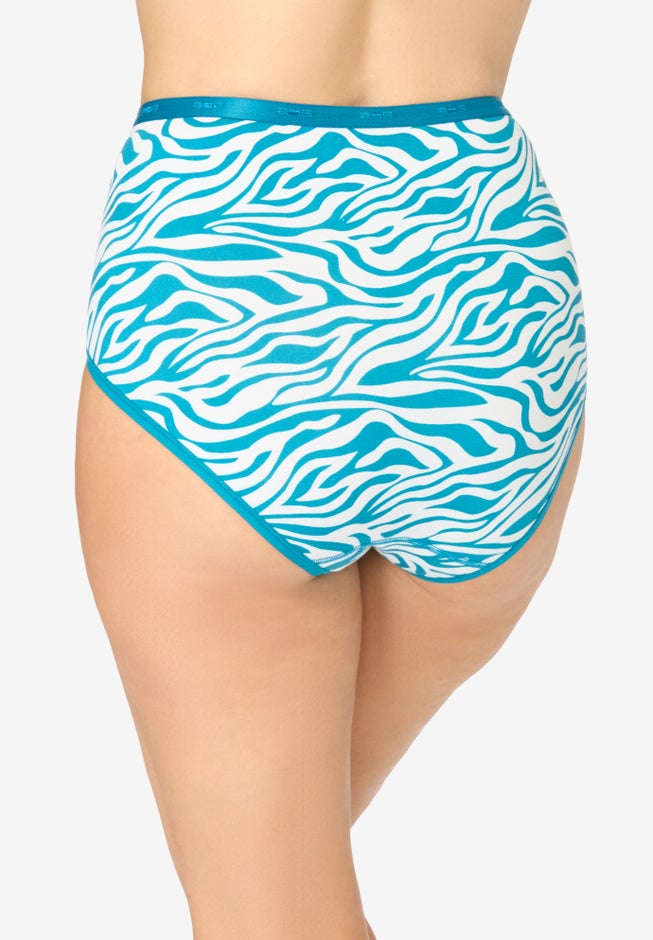 Full-Cut Cotton Spandex Brief 3-Pack image number 1