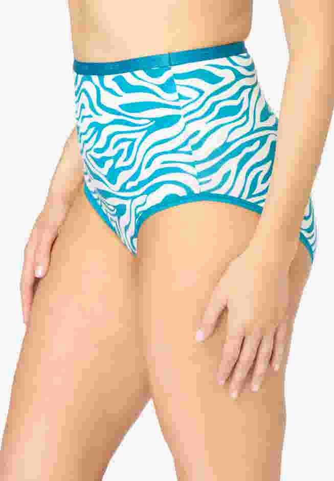 Full-Cut Cotton Spandex Brief 3-Pack image number 4