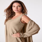 Glitter Tank Top and Cardigan Twinset image number null