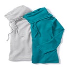 Comfort+ Fleece Cowl Neck Sweatshirt image number null