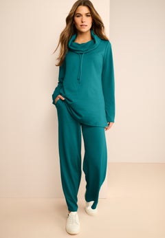 Comfort+ Fleece Cowl Neck Sweatshirt