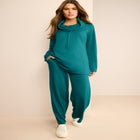 Comfort+ Fleece Cowl Neck Sweatshirt image number null