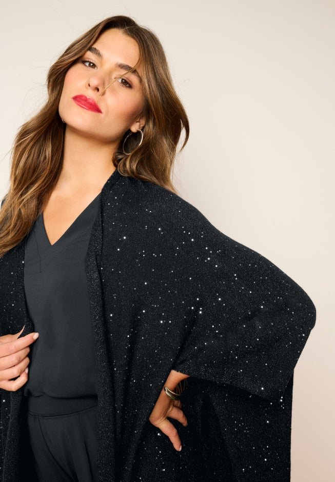 Sequin Poncho image number 1