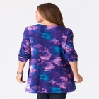 Ultra Drape V Neck Swing Tunic image number null