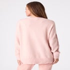 Plus Size Cozy Cable Crewneck Sweater image number 2