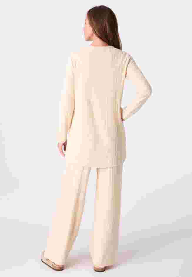 Brushed Rib Pant Set image number 1