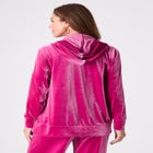 Velour Hoodie And Jogger Set image number null