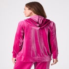 Velour Hoodie And Jogger Set image number null