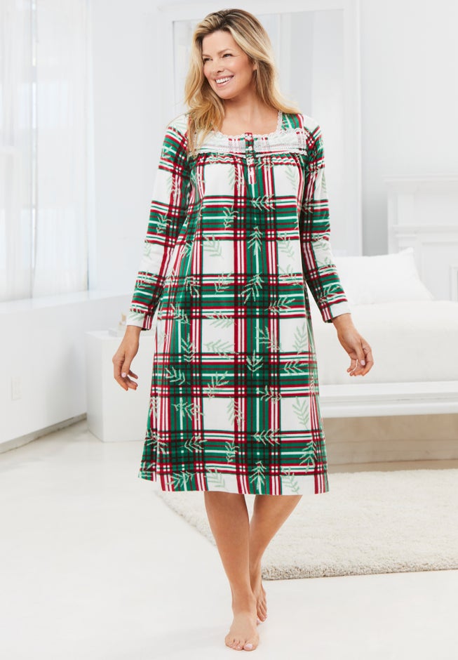 Only Necessities&reg; Long-Sleeve Gown image number 3