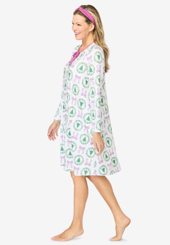 Dreams & Co.&reg; Keyhole Gown & Headband image number 2