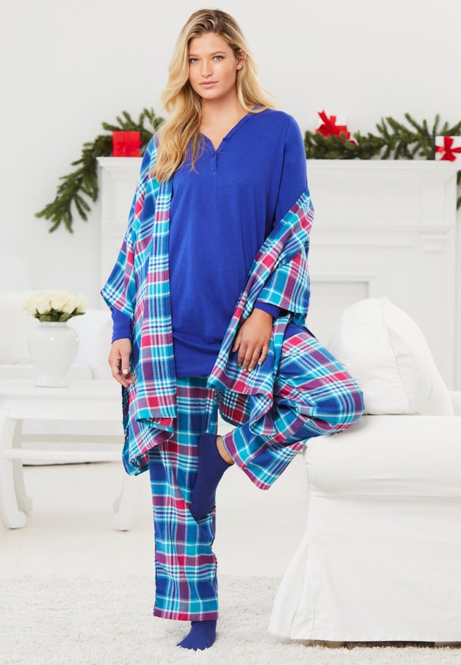 Dreams & Co.® 4-Piece Pajama Set image number 4