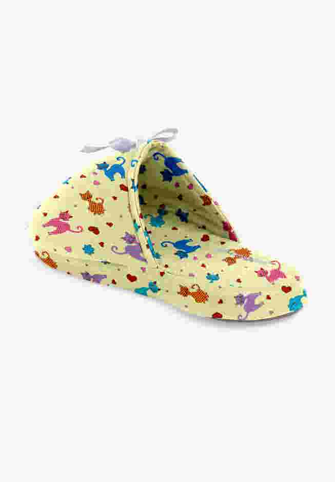 DREAMS & CO.® COTTON SLIPPER. image number 1