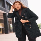 Quilted Toggle Jacket image number null