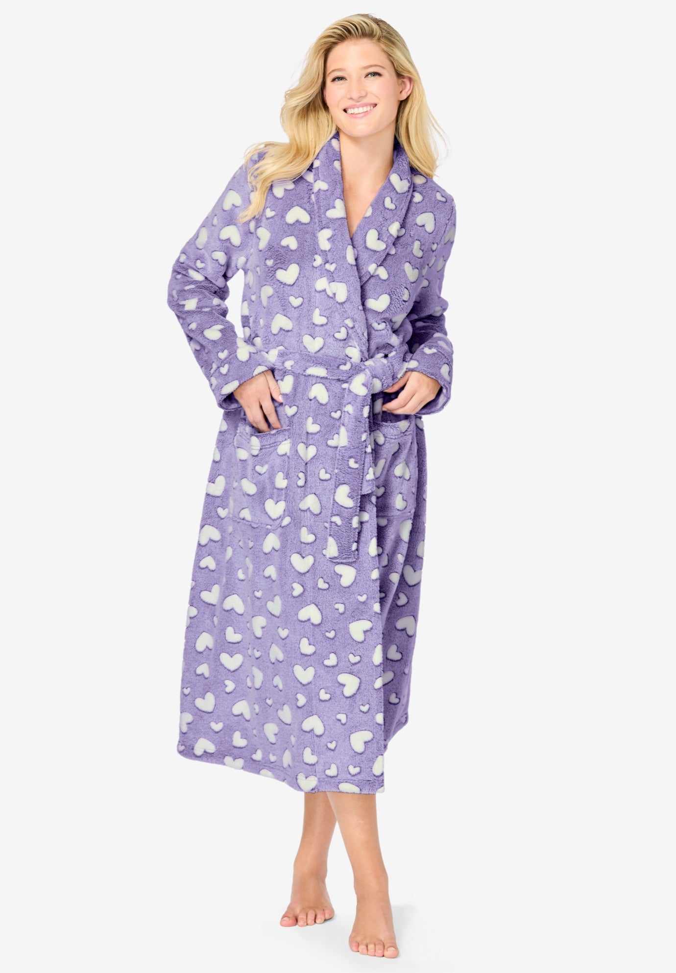 Avenue Body Fluffy Robe Wrap image number 0
