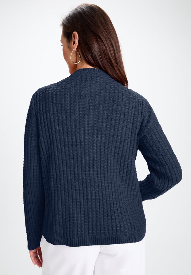 Boxy Stitch Cardigan image number 1