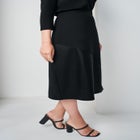 Mixed Media Midi Skirt image number null